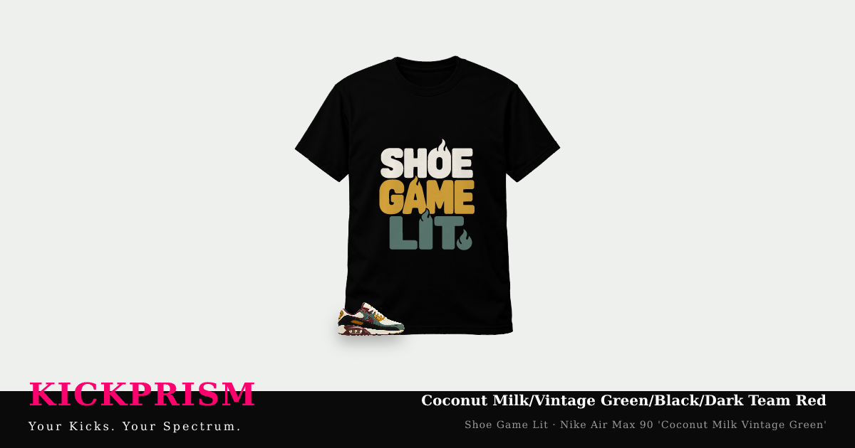 Shoe Game Lit on a Black t-shirt — t-shirt :: front · Mockup 1